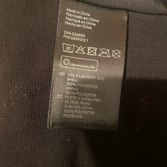 H & M Sequin black dress - Size  8 - Picture 4 of 4